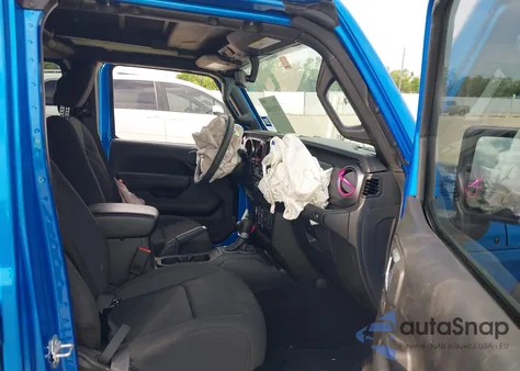 2023 Jeep Wrangler 4-Door Sport S 4X4 из США, поврежденный, VIN 1C4HJXDG8PW518333